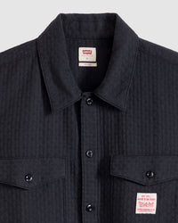 Levi's® Workwear S/S Worker Shirt - Dark Phantom Dobby | Levi's® Shirts | JEANSTORE
