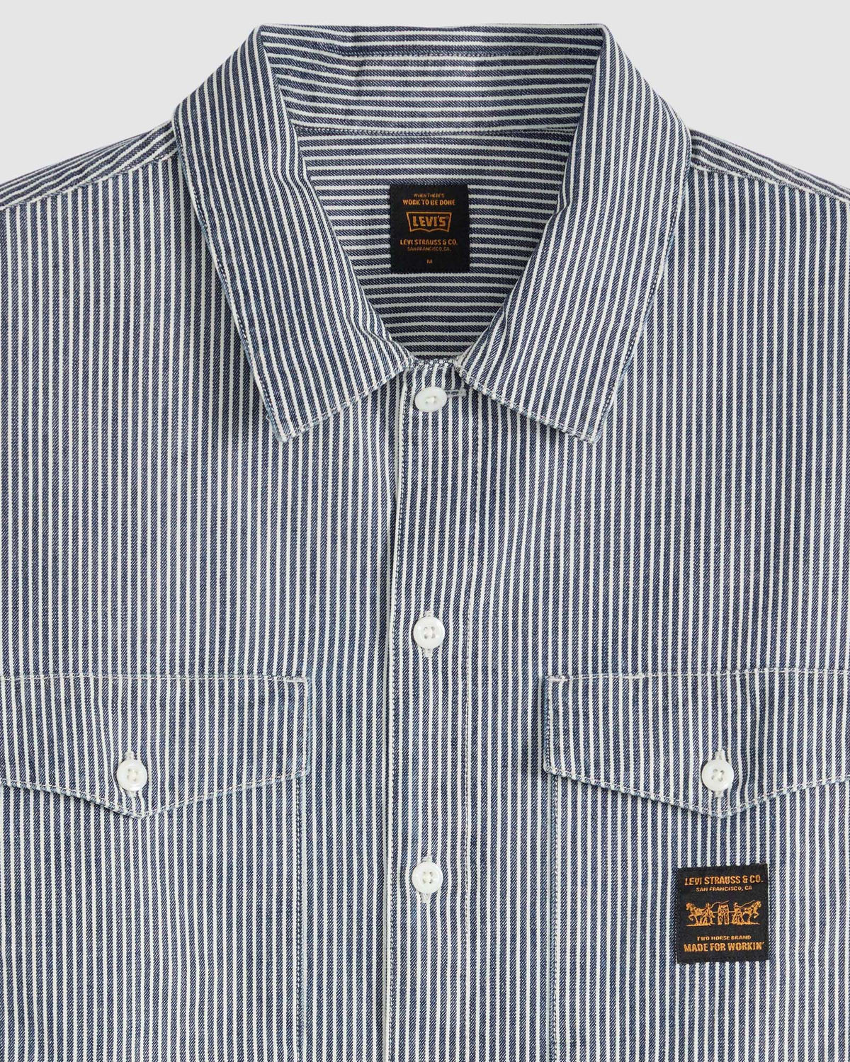Levi's® Workwear L/S Worker Shirt - Washington Stripe III | Levi's® Shirts | Jeanstore