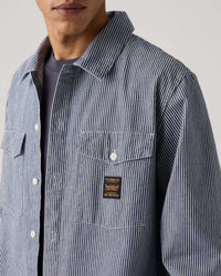 Levi's® Workwear L/S Worker Shirt - Washington Stripe III | Levi's® Shirts | Jeanstore