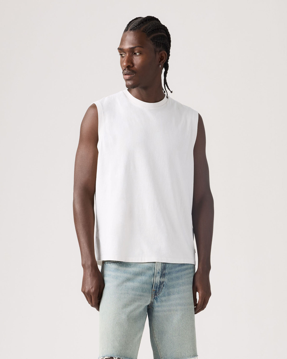 Levi's® NG Muscle Tank Top - Bright White | Levi's® T Shirts | JEANSTORE