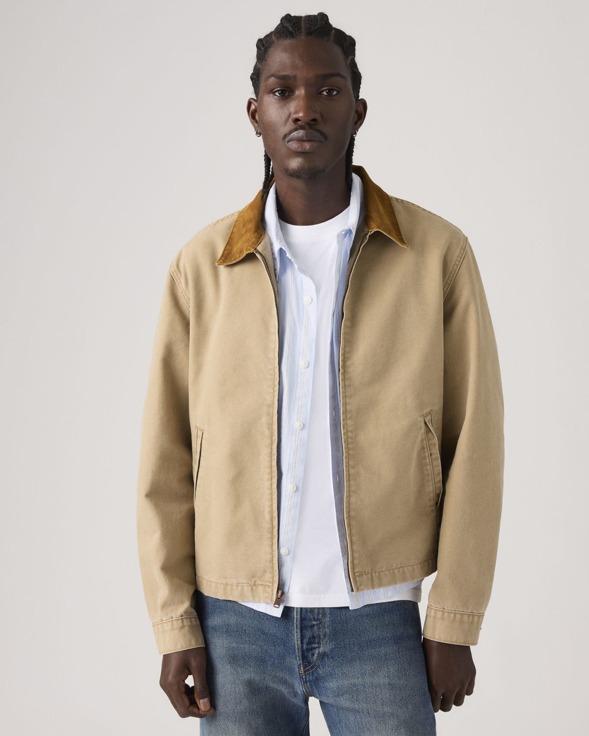 Levi's® Castro Full Zip Jacket - Tigers Eye | Levi's® Jackets & Coats | JEANSTORE