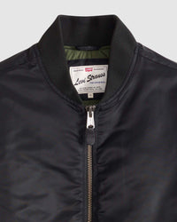 Levi's® MA-1 Bomber Jacket - Jet Black | Levi's® Jackets & Coats | Jeanstore