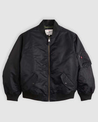 Levi's® MA-1 Bomber Jacket - Jet Black | Levi's® Jackets & Coats | Jeanstore