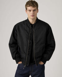 Levi's® MA-1 Bomber Jacket - Jet Black | Levi's® Jackets & Coats | Jeanstore