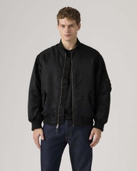 Levi's® MA-1 Bomber Jacket - Jet Black | Levi's® Jackets & Coats | Jeanstore