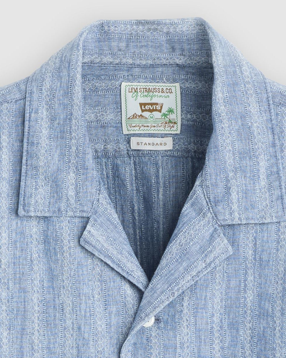 Levi's® Sunset Camp Shirt - Felix Indigo Dobby