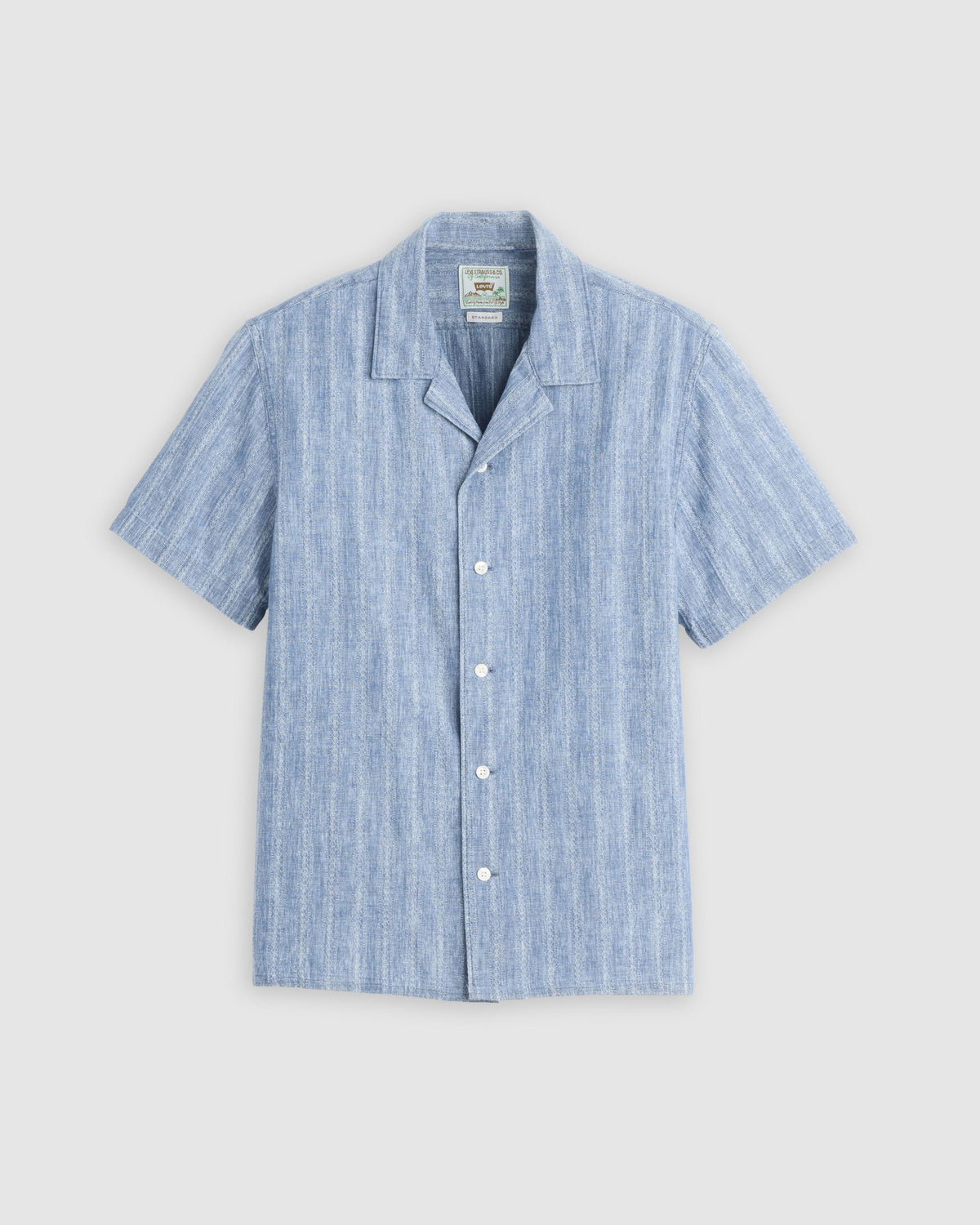 Levi's® Sunset Camp Shirt - Felix Indigo Dobby