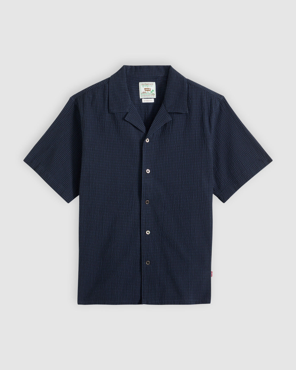 Levi's® Sunset Camp Shirt - Cadiz Plaid Navy | Levi's® Shirts | JEANSTORE