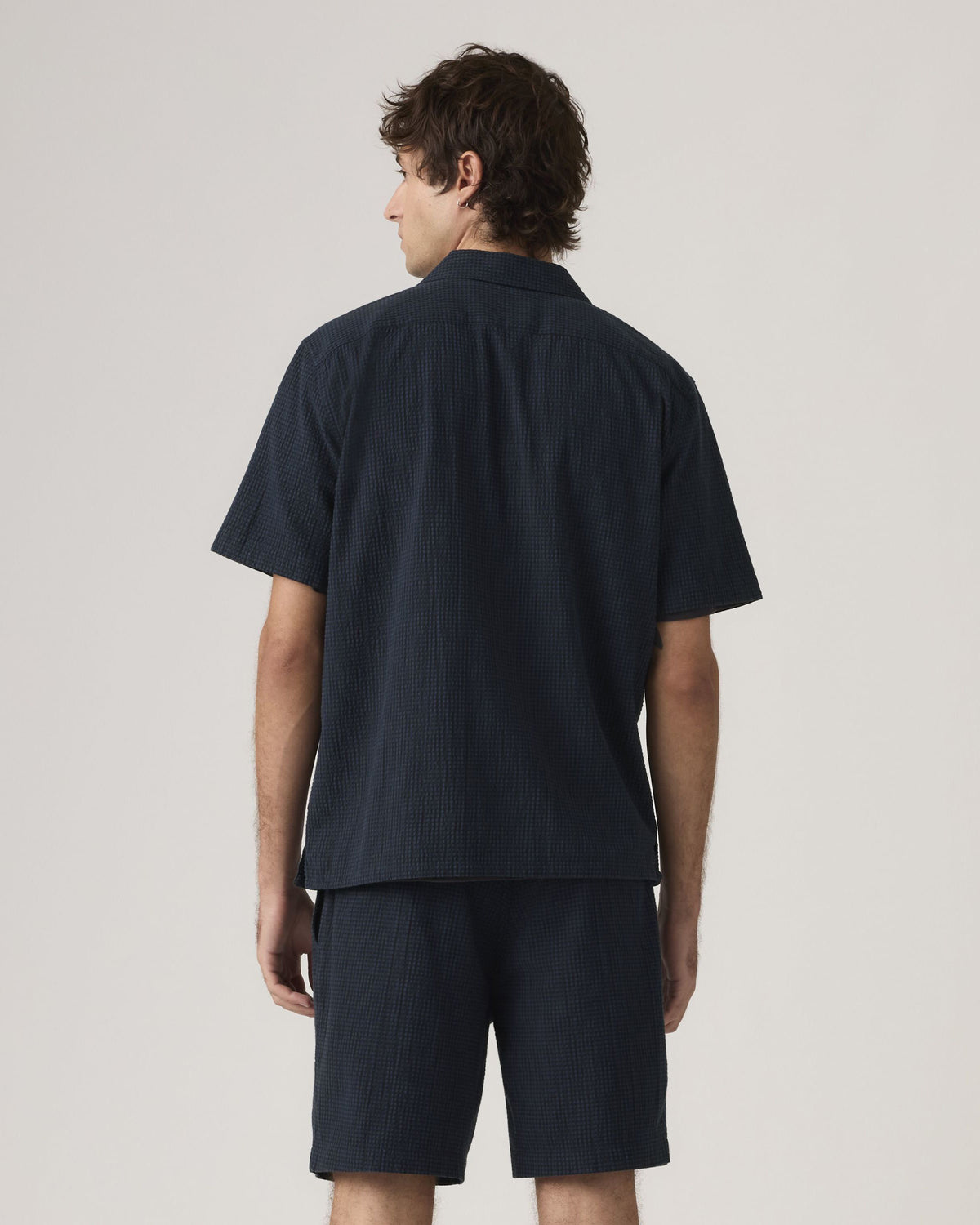 Levi's® Sunset Camp Shirt - Cadiz Plaid Navy | Levi's® Shirts | JEANSTORE