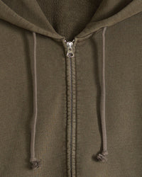 Levi's® Hayes Boxy Full Zip Hoodie - Grunge Maitake Brown