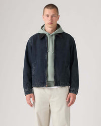 Levi's® Castro Full Zip Jacket - Dark Blue Black | Levi's® Jackets & Coats | Jeanstore