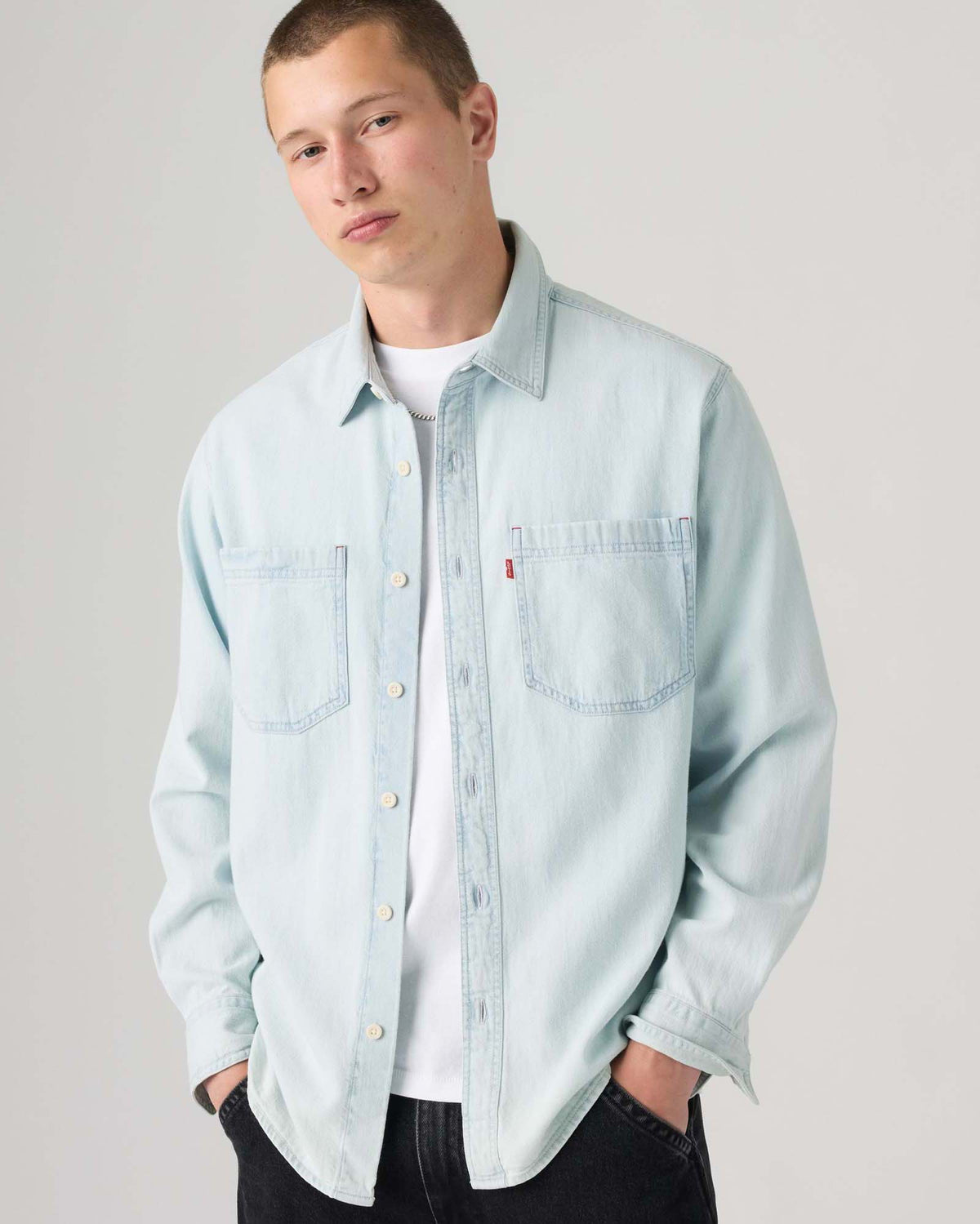 Levi's® Mariposa Worker Shirt - Luisa Light Wash | Levi's® Shirts | Jeanstore