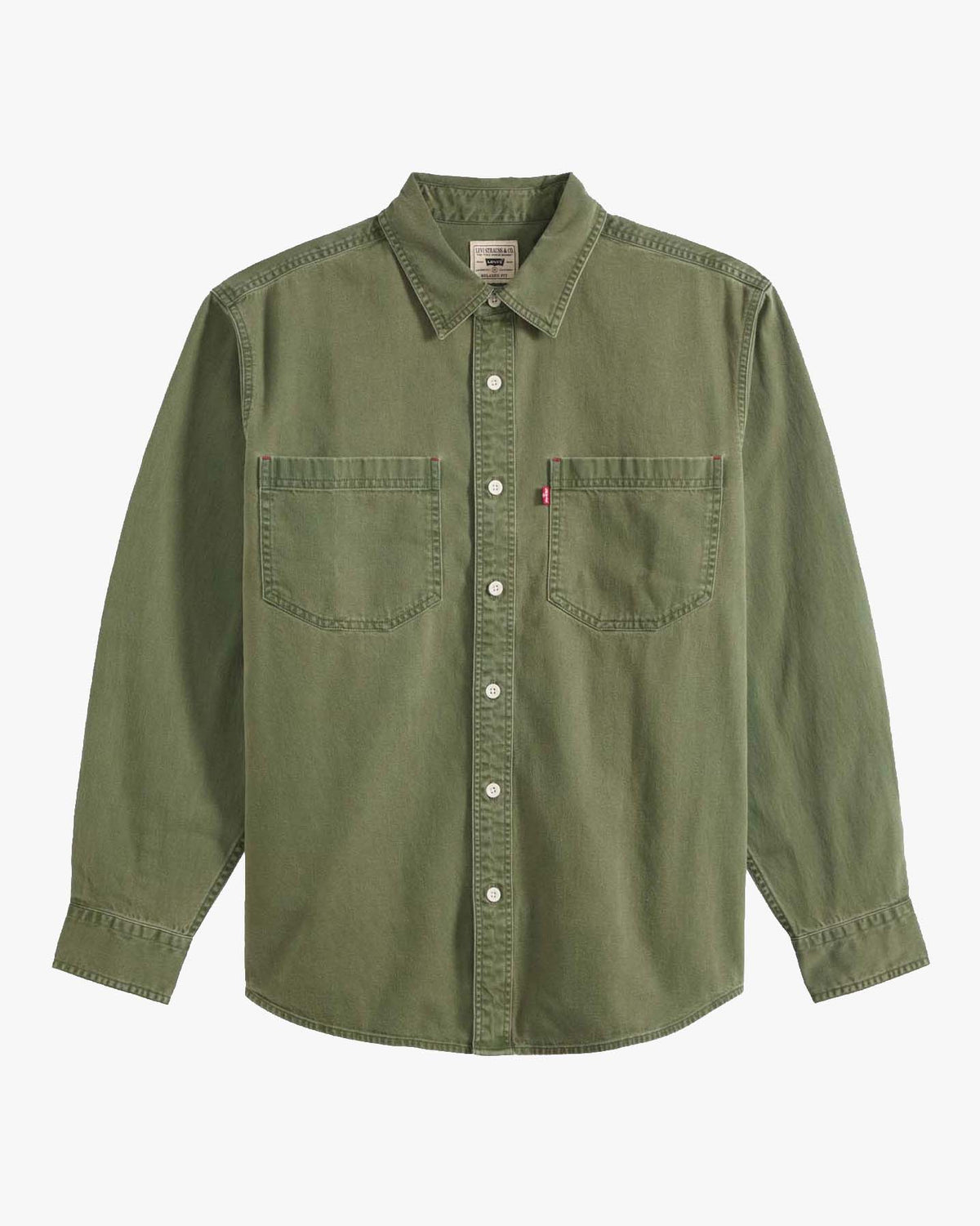 Levi's® Mariposa Worker Shirt - Nabali Olive Wash
