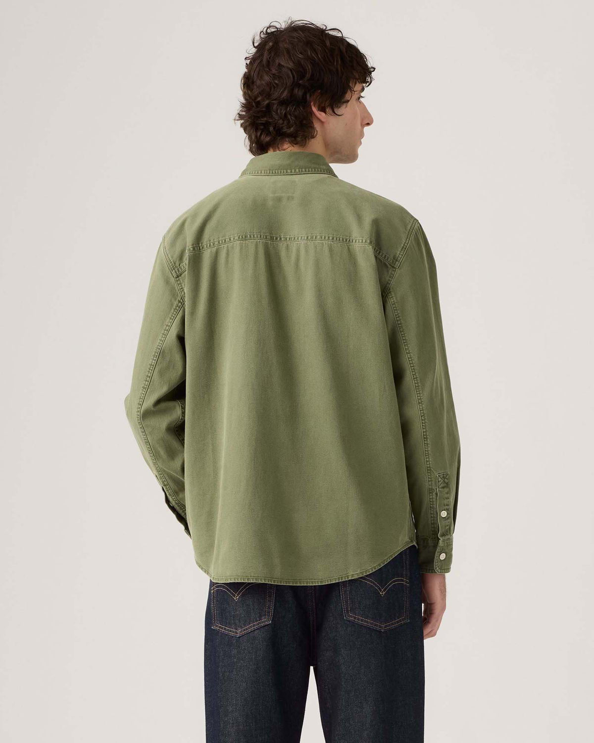 Levi's® Mariposa Worker Shirt - Nabali Olive Wash