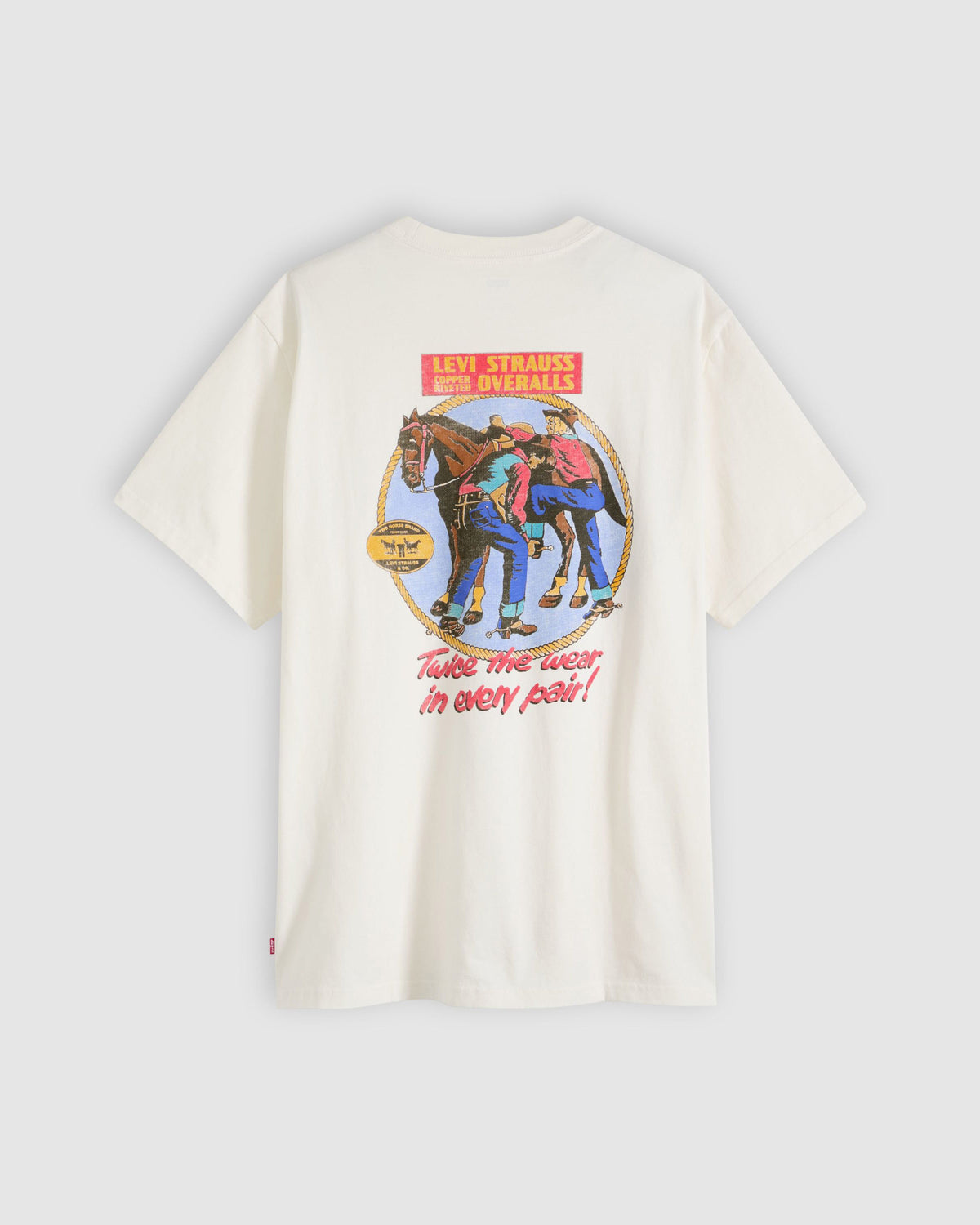 Levi's® Relaxed Fit Archival Overalls Tee - Egret | Levi's® T Shirts | JEANSTORE