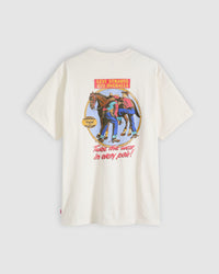 Levi's® Relaxed Fit Archival Overalls Tee - Egret | Levi's® T Shirts | JEANSTORE