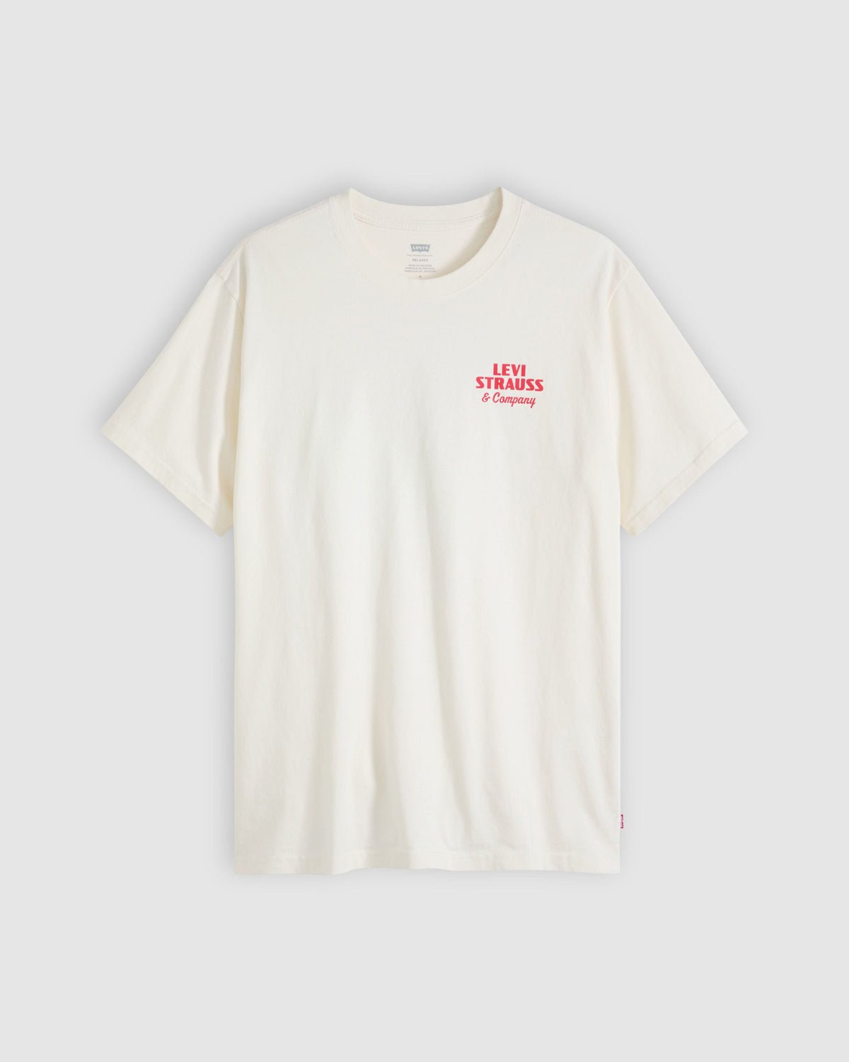 Levi's® Relaxed Fit Archival Overalls Tee - Egret | Levi's® T Shirts | JEANSTORE
