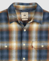 Levi's® Jackson Worker Shirt - Warwick Plaid / Vintage Indigo | Levi's® Shirts | JEANSTORE