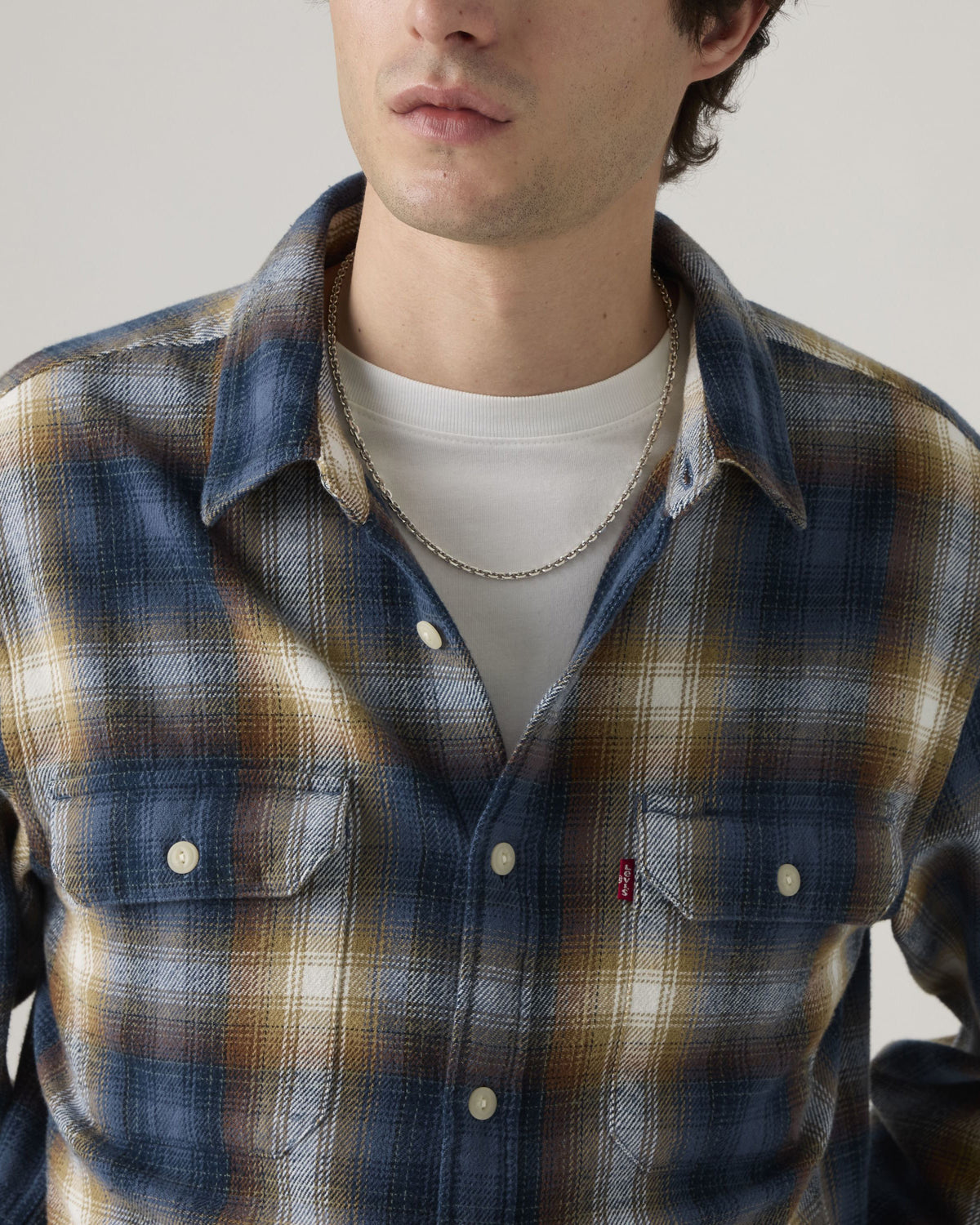 Levi's® Jackson Worker Shirt - Warwick Plaid / Vintage Indigo | Levi's® Shirts | JEANSTORE