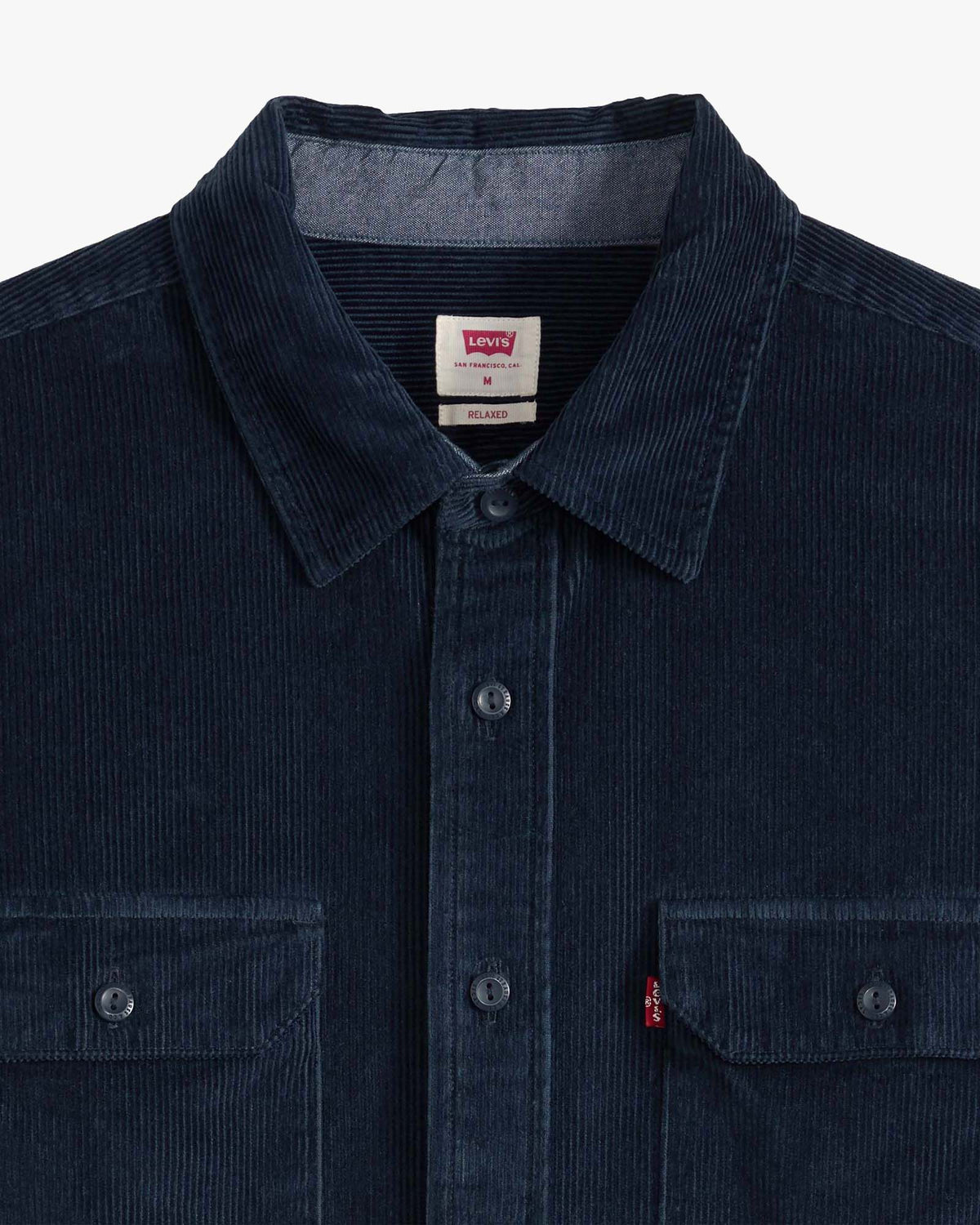 Levi's® Classic Worker Corduroy Shirt - Navy Blazer