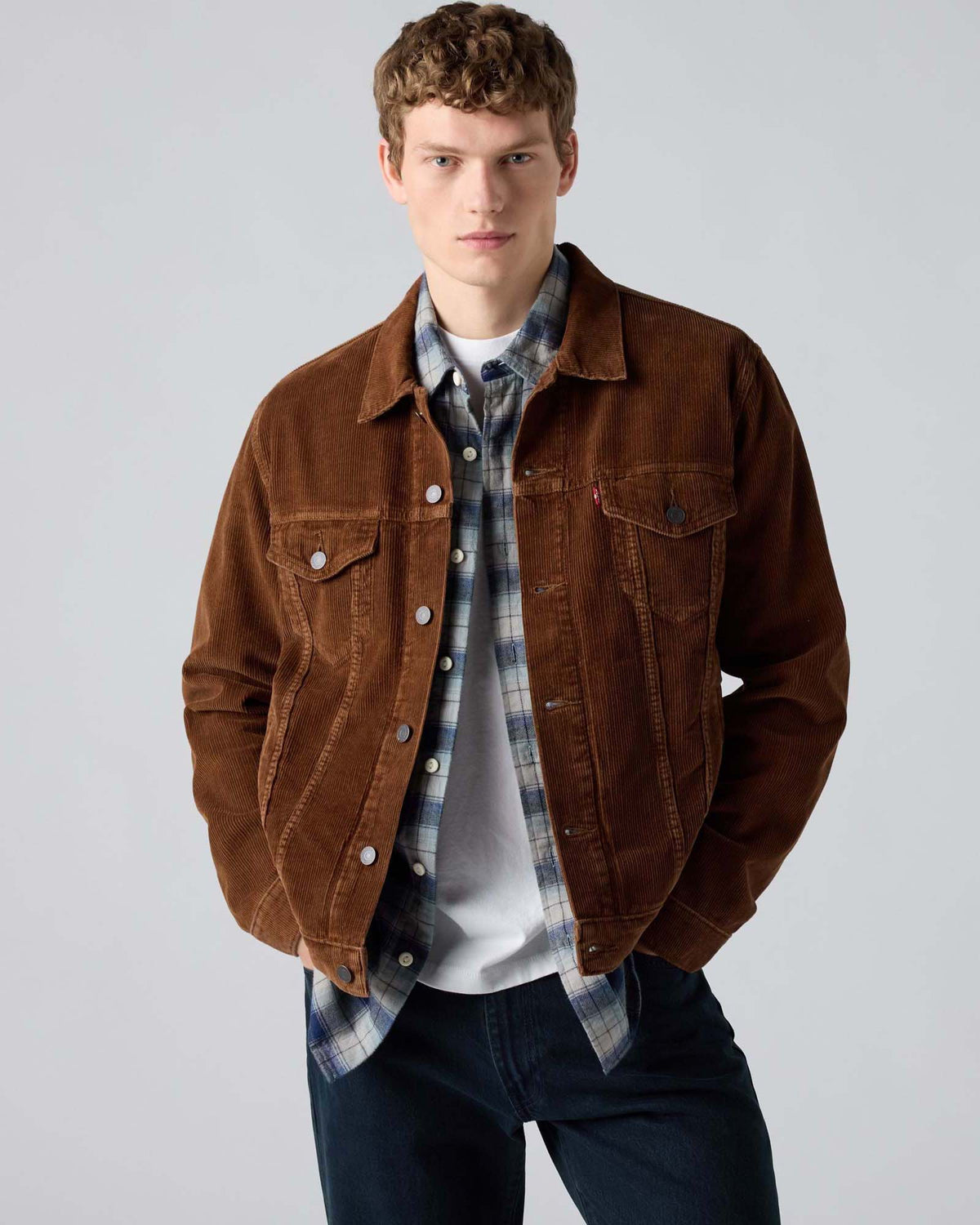 Levi's® Corduroy Trucker Jacket - Karla Brown