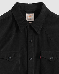 Levi's® Barstow Western Standard Corduroy Shirt - Jet Black