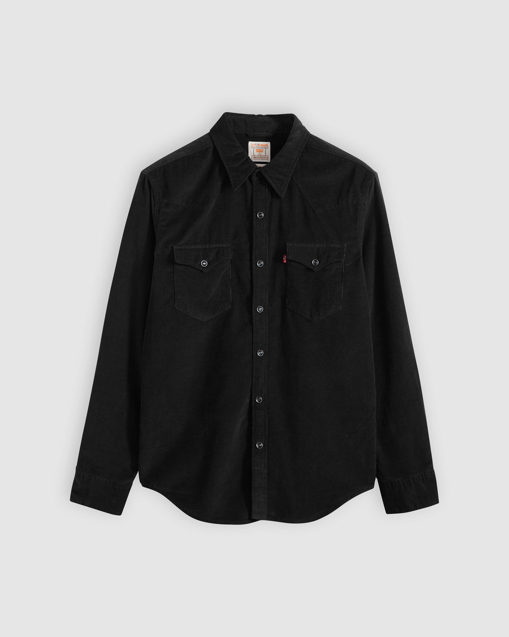 Levi's® Barstow Western Standard Corduroy Shirt - Jet Black