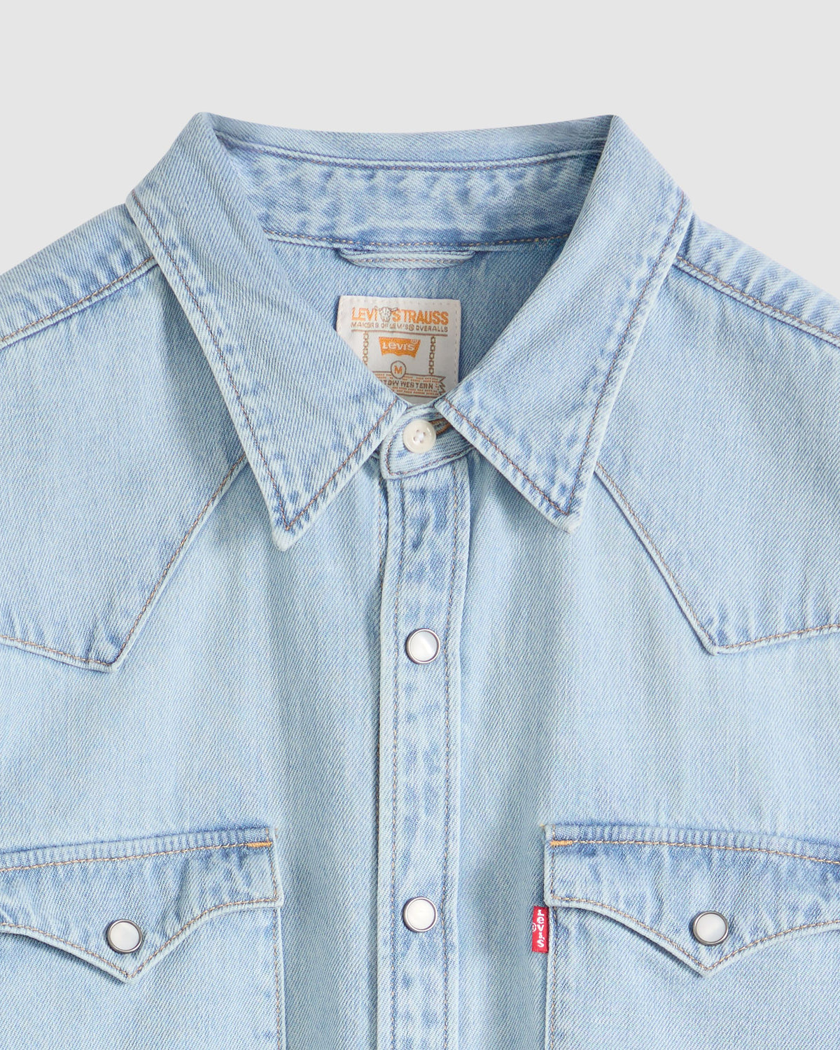 Levi's® Barstow Western Standard Denim Shirt - Solucell Worn In