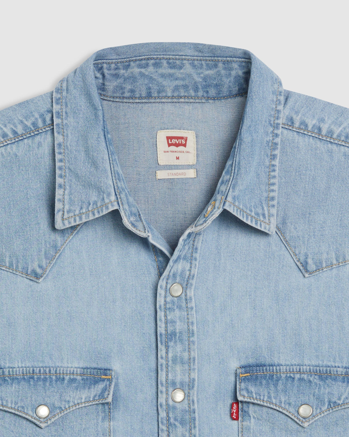 Levi's® S/S Classic Western Shirt - Franklin Stonewash