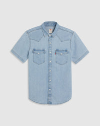 Levi's® S/S Classic Western Shirt - Franklin Stonewash