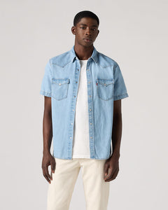 Levi's® S/S Classic Western Shirt - Franklin Stonewash