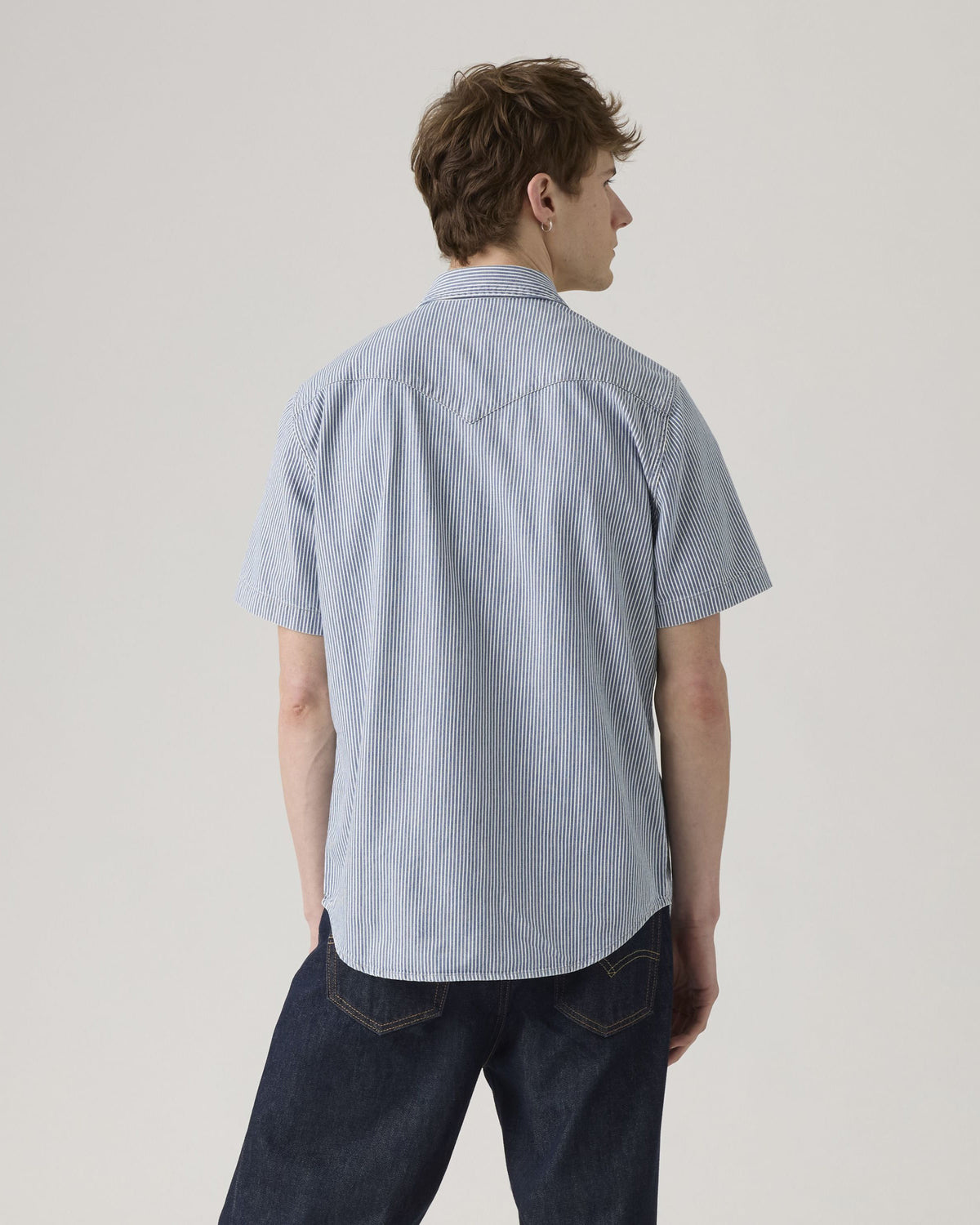 Levi's® S/S Classic Western Shirt - Picadilly Stripes | Levi's® Shirts | JEANSTORE