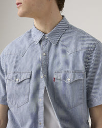 Levi's® S/S Classic Western Shirt - Picadilly Stripes | Levi's® Shirts | JEANSTORE