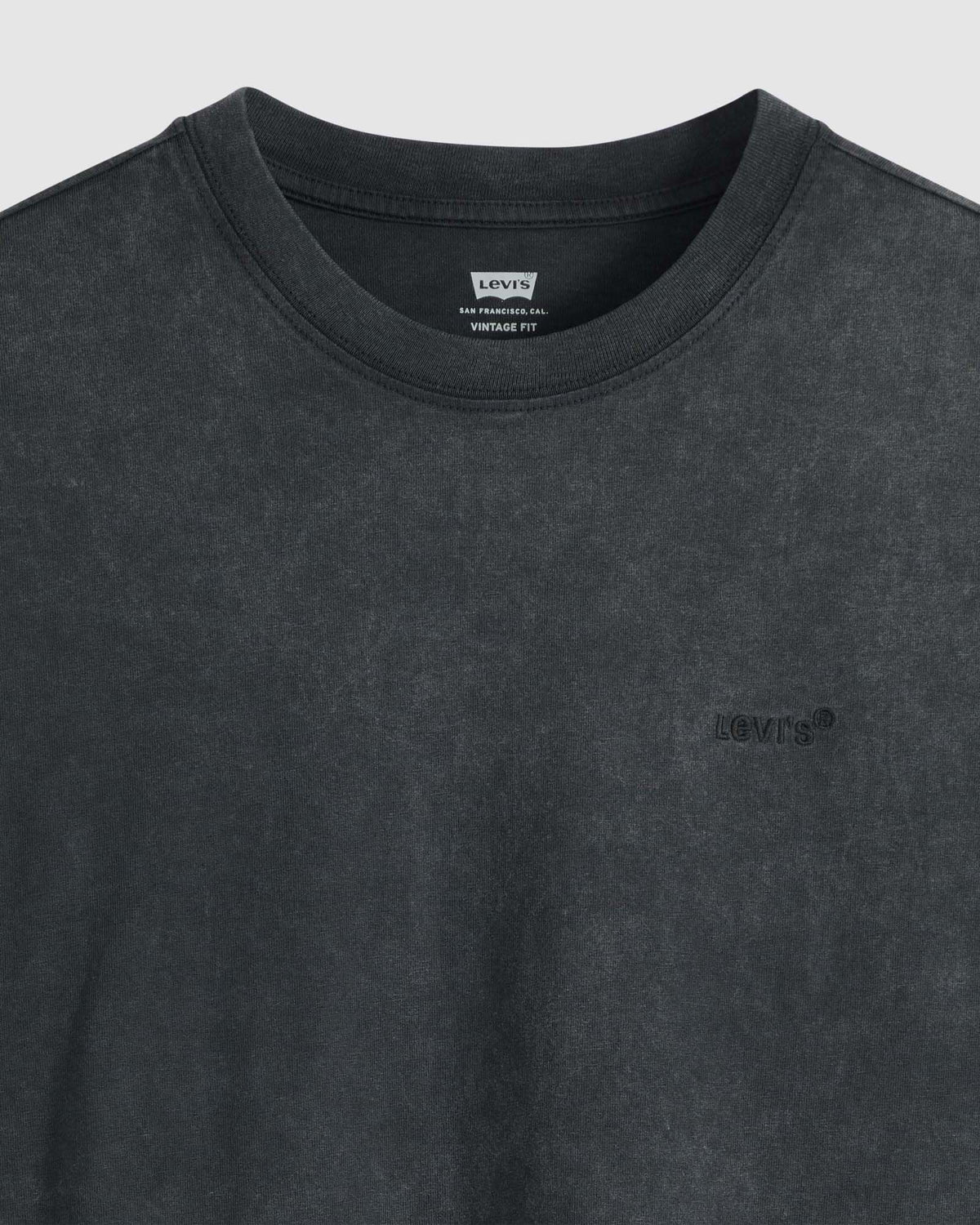 Levi's® Red Tab Vintage Tee - Weathered Finish Jet Black