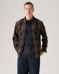Levi's® Relaxed Fit Western Shirt - Toby Vintage Indigo