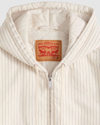 Levi's® Workwear Potrero Denim Hoodie - Marris Stripe | Levi's® Sweaters & Knitwear | JEANSTORE