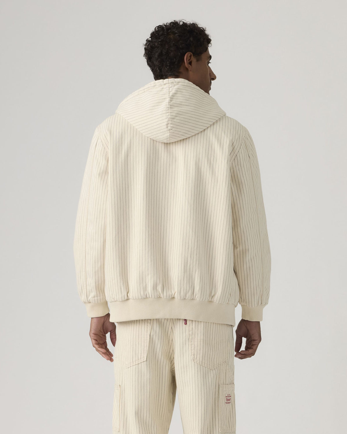 Levi's® Workwear Potrero Denim Hoodie - Marris Stripe | Levi's® Sweaters & Knitwear | JEANSTORE