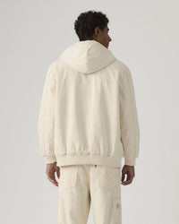 Levi's® Workwear Potrero Denim Hoodie - Marris Stripe | Levi's® Sweaters & Knitwear | JEANSTORE