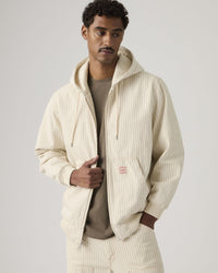 Levi's® Workwear Potrero Denim Hoodie - Marris Stripe | Levi's® Sweaters & Knitwear | JEANSTORE