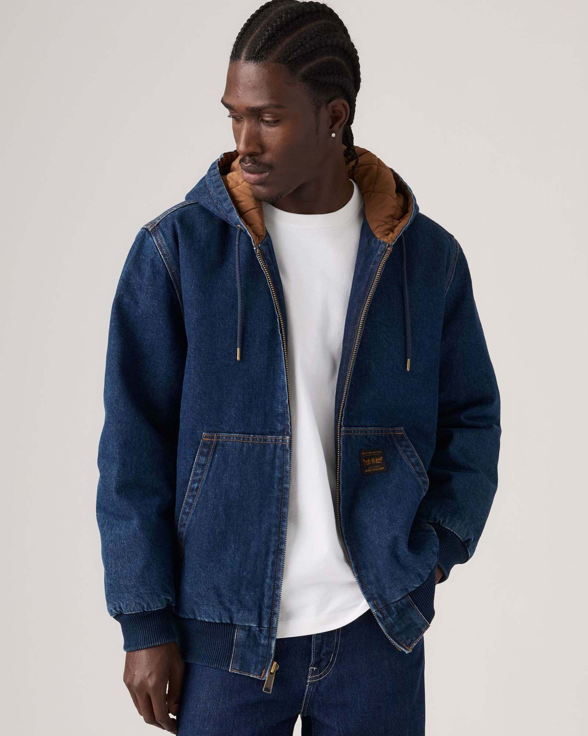 Levi's® Workwear Potrero Denim Hoodie - Turn Me Up