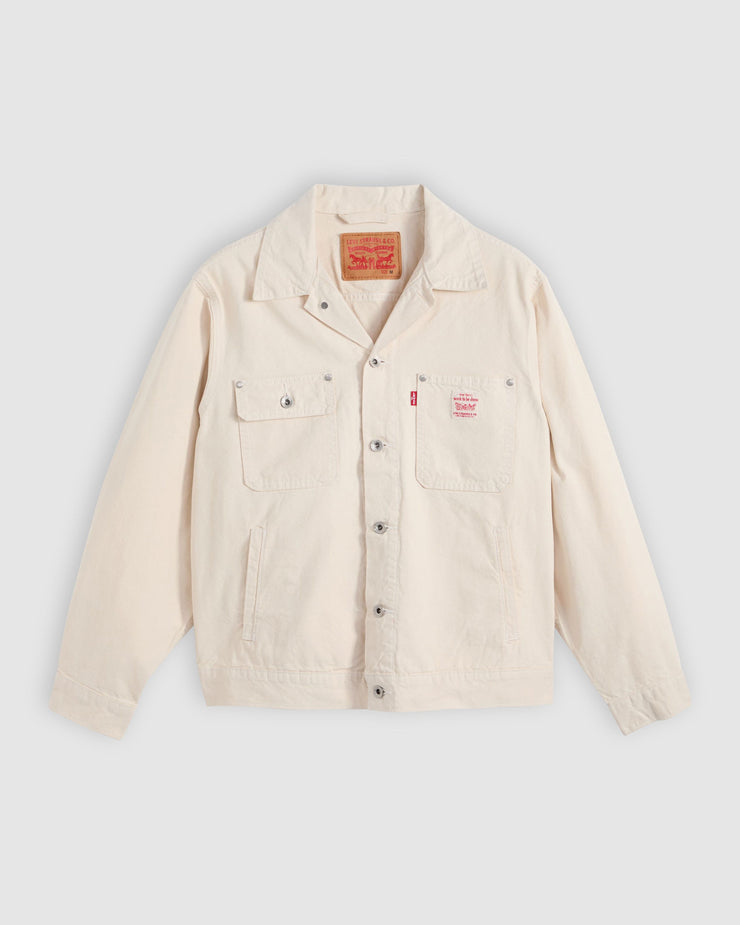 Levi's® Workwear Sunrise Trucker Jacket - Undyed Ecru Greige