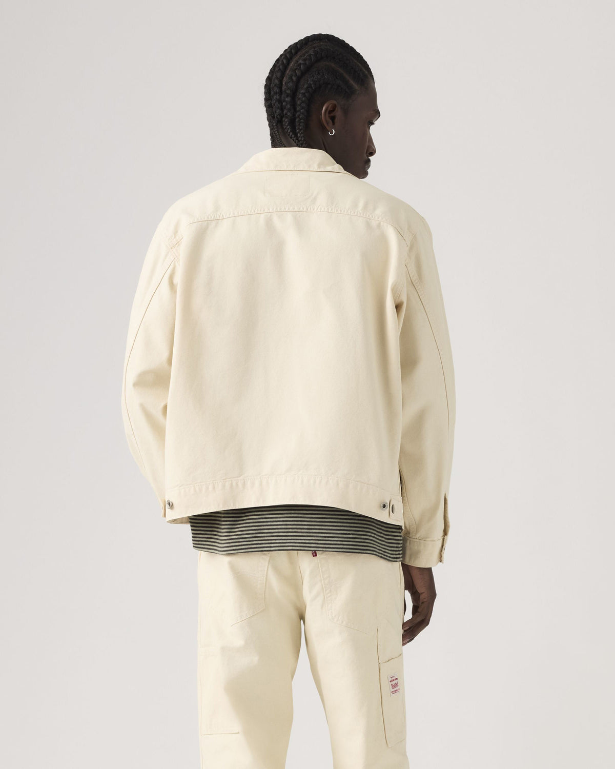 Levi's® Workwear Sunrise Trucker Jacket - Undyed Ecru Greige