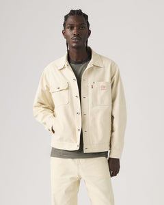 Levi's® Workwear Sunrise Trucker Jacket - Undyed Ecru Greige