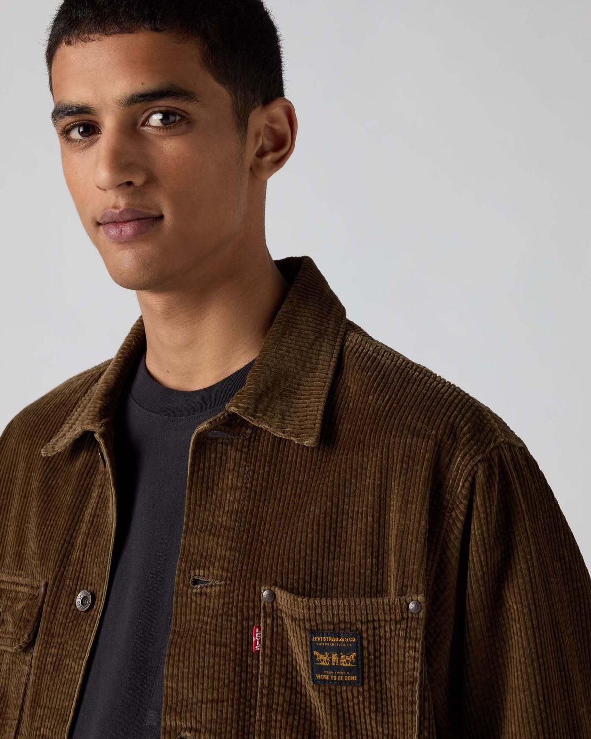 Levi's® Workwear Corduroy Sunrise Trucker Jacket - Desert Palm