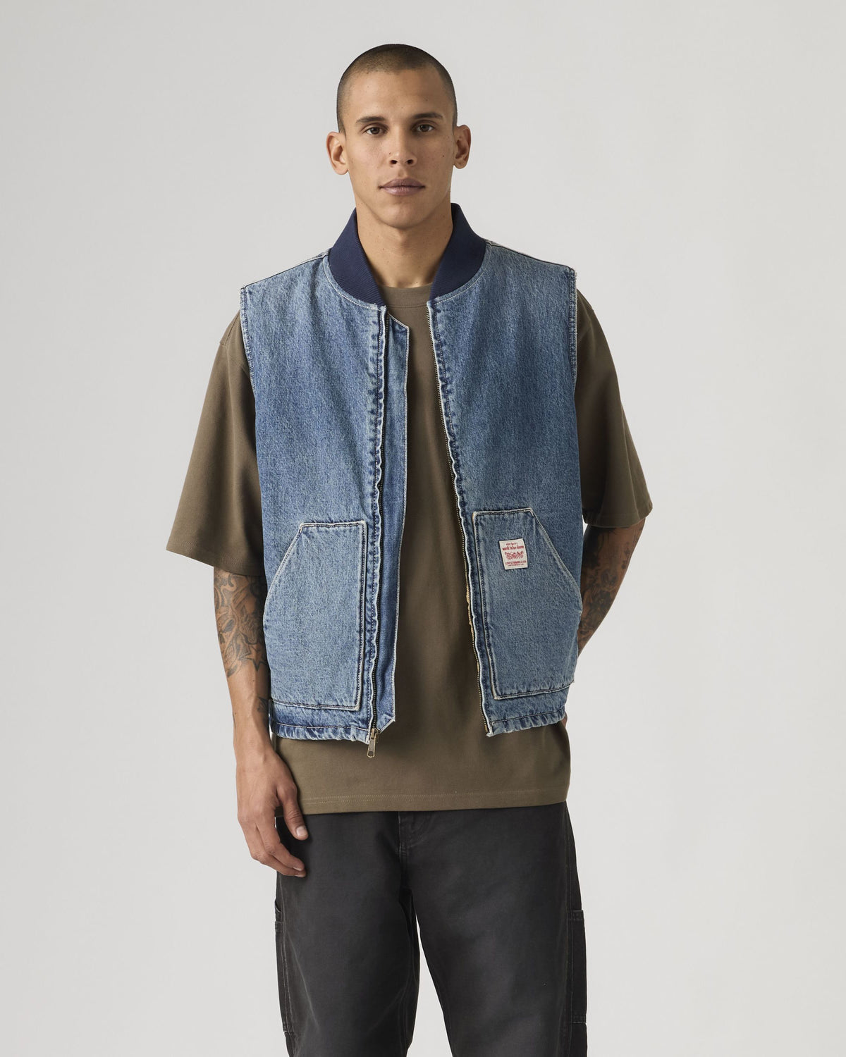 Levi's® Workwear Sansome Vest - Sunburnt | Levi's® Jackets & Coats | JEANSTORE