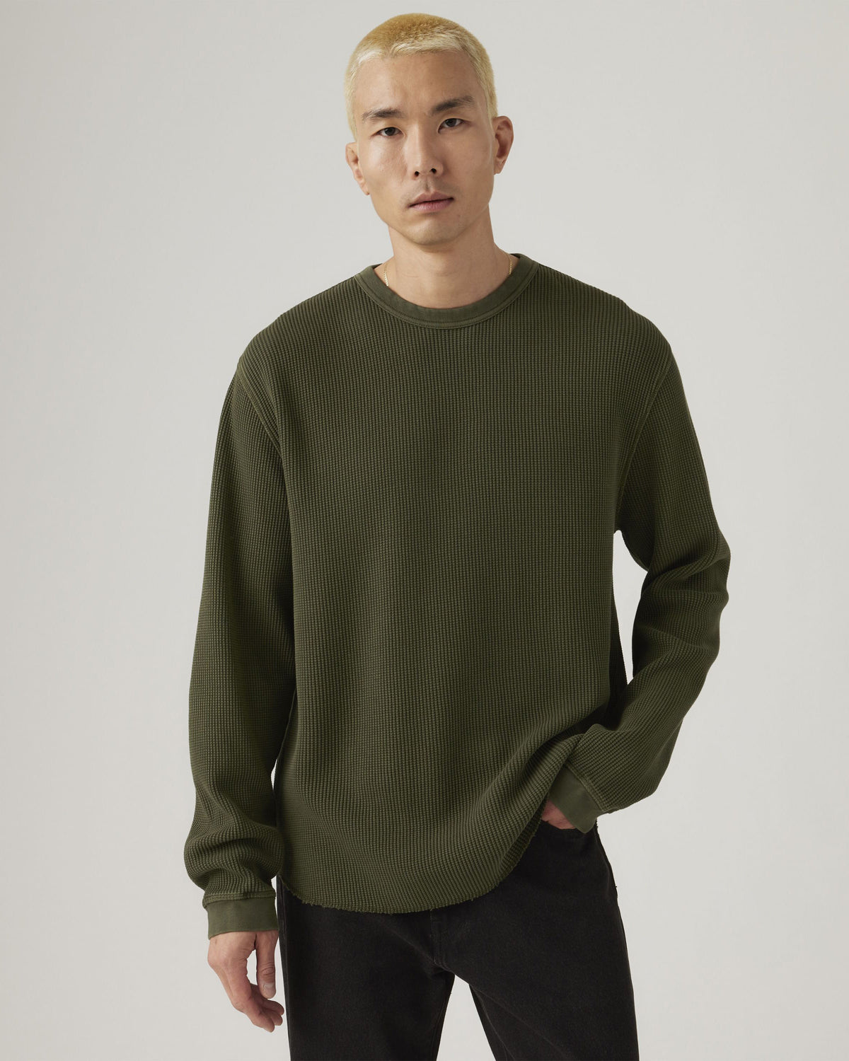 Levi's® L/S Relaxed Thermal Tee - Duffel Bag GD | Levi's® T Shirts | JEANSTORE