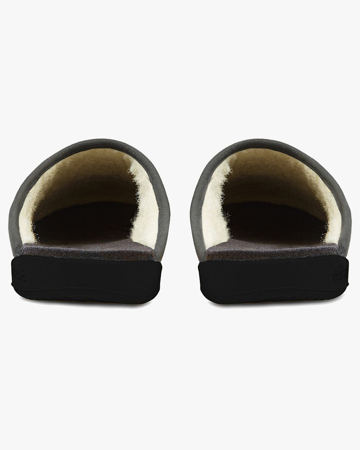 Mahabis Mule Slippers - Dark Grey / Skien Black