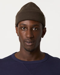 Merz b. Schwanen Good Basics MWBN05 Merino Wool Watch Cap - Army | Merz b. Schwanen Hats | Jeanstore