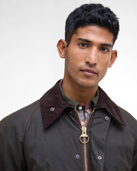 Barbour Heritage Classic Bedale® Waxed Jacket - Olive | Barbour Jackets & Coats | JEANSTORE