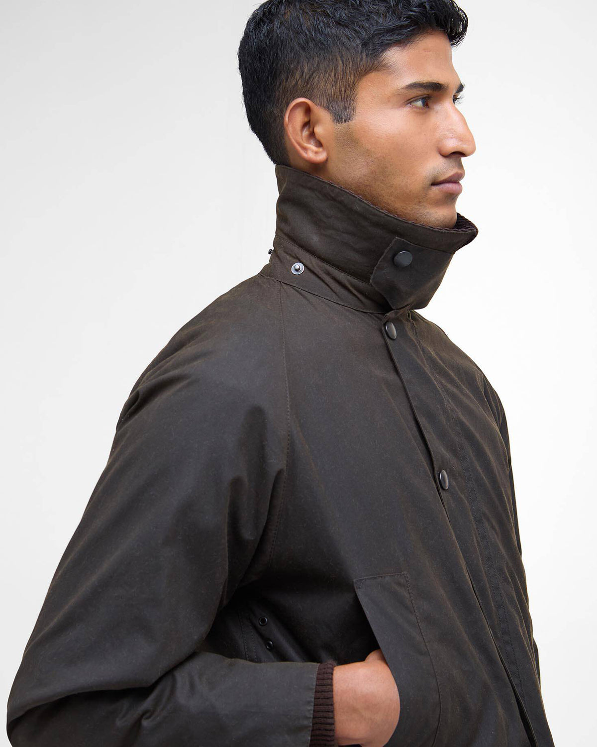 Barbour Heritage Classic Bedale® Waxed Jacket - Olive | Barbour Jackets & Coats | JEANSTORE